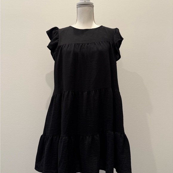 Altered state black butterfly dress size small - Picture 1 of 8